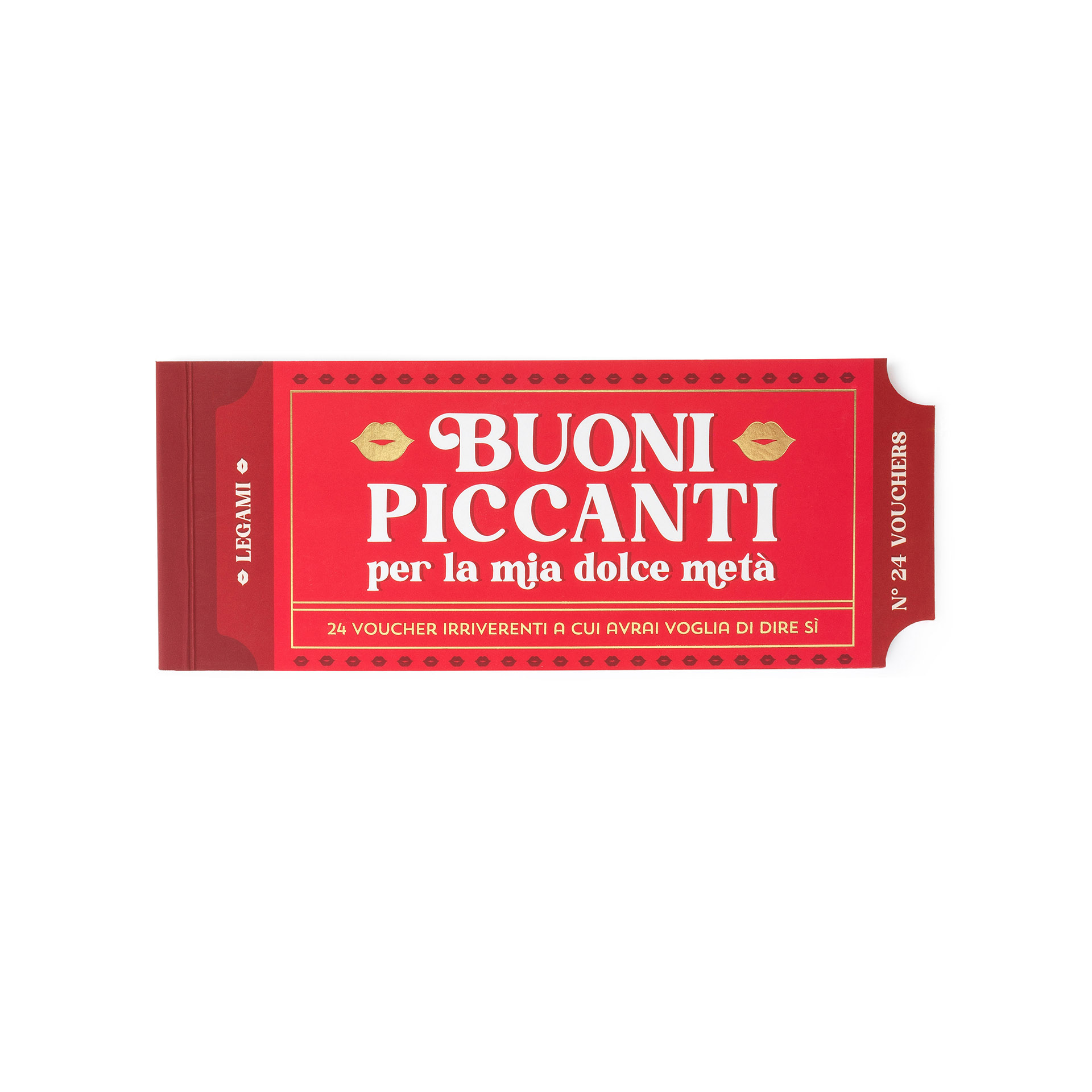 Legami - Blocchetto Da 24 Voucher Piccanti - Italiano - Gift Vouchers