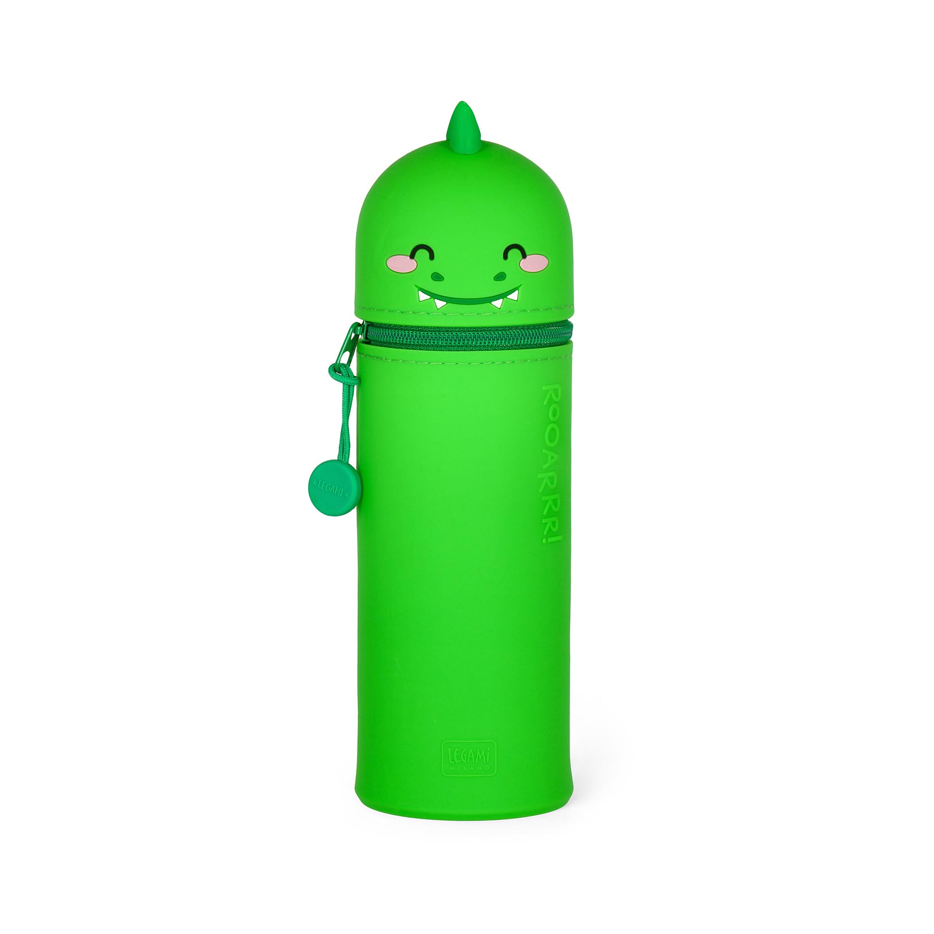 Legami - Astuccio 2-In-1 In Silicone Dino "Roooarr" - Kawaii