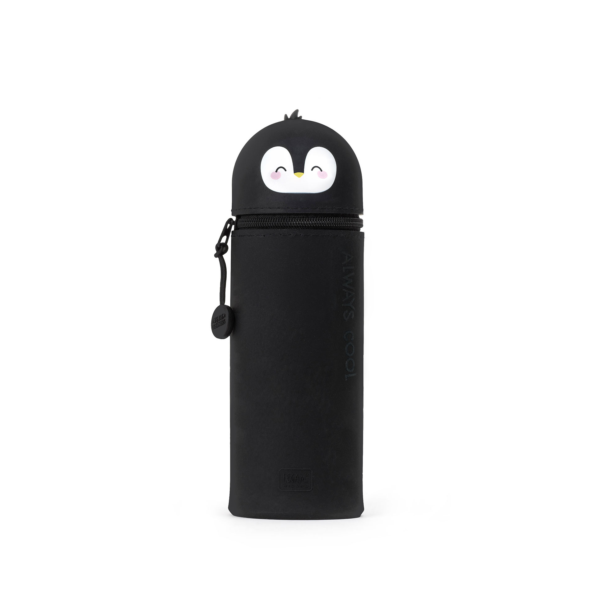 Legami - Astuccio 2-In-1 In Silicone Penguin "Always Cool" - Kawaii