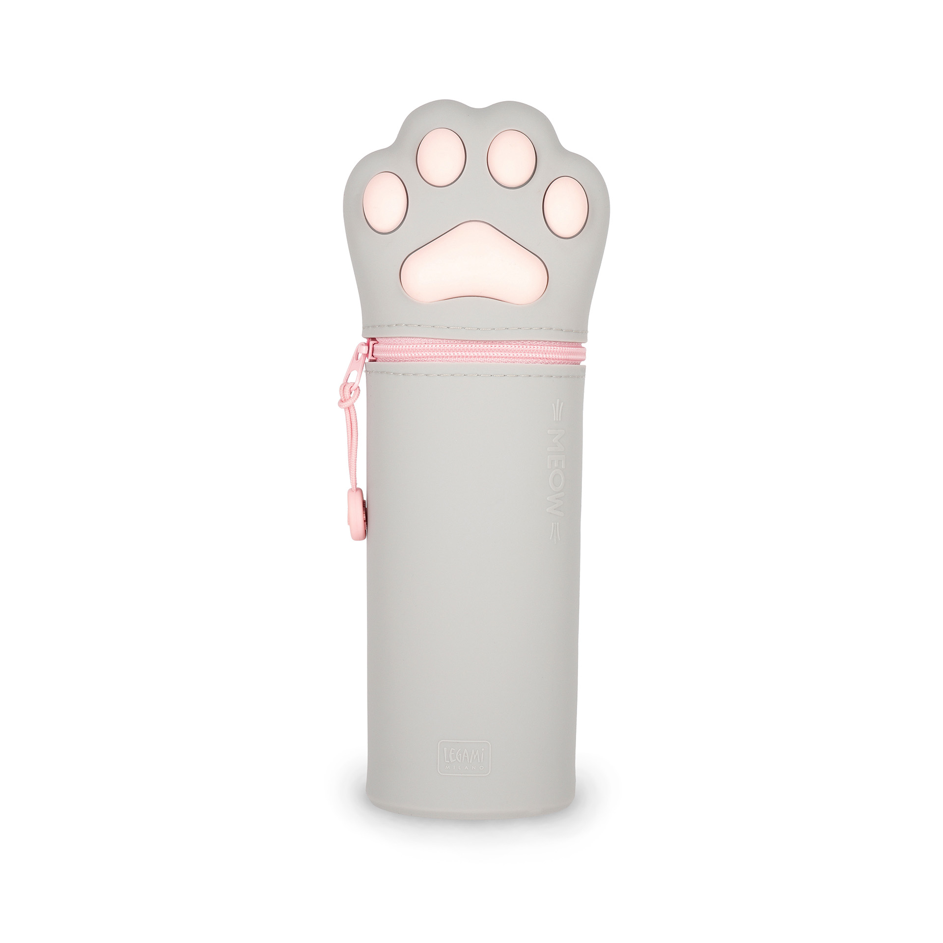 Legami - Astuccio 2-In-1 In Silicone Kitty "Meow" - Kawaii