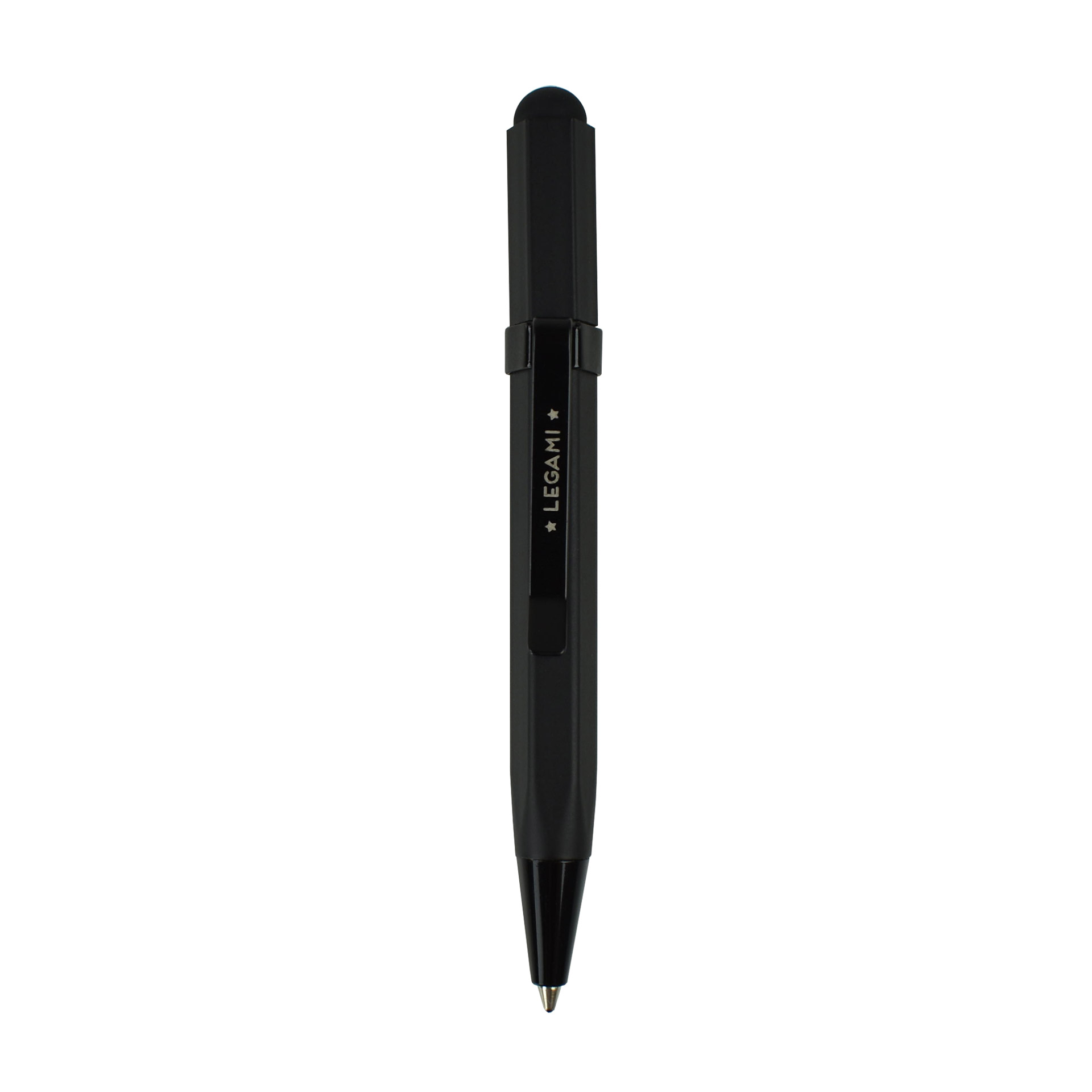 Legami Nero - Mini Penna Con Gommino Per Touchscreen E Penna A Sfera - Smart Touch