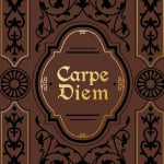VINTAGE BOOK CARPE DIEM
