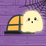 GHOST AND PUMPKIN