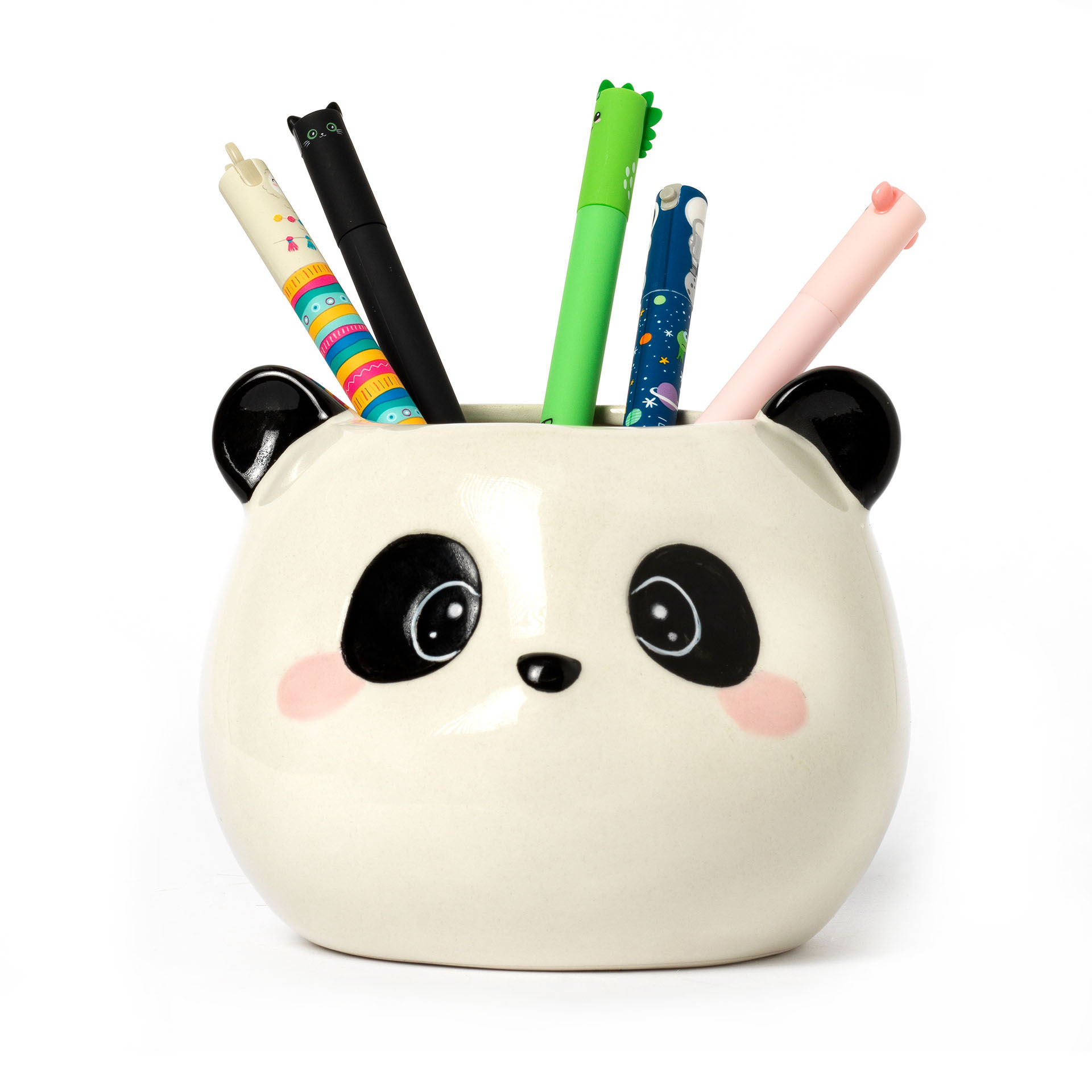 Legami - Portapenne In Ceramica Panda - Desk Friends