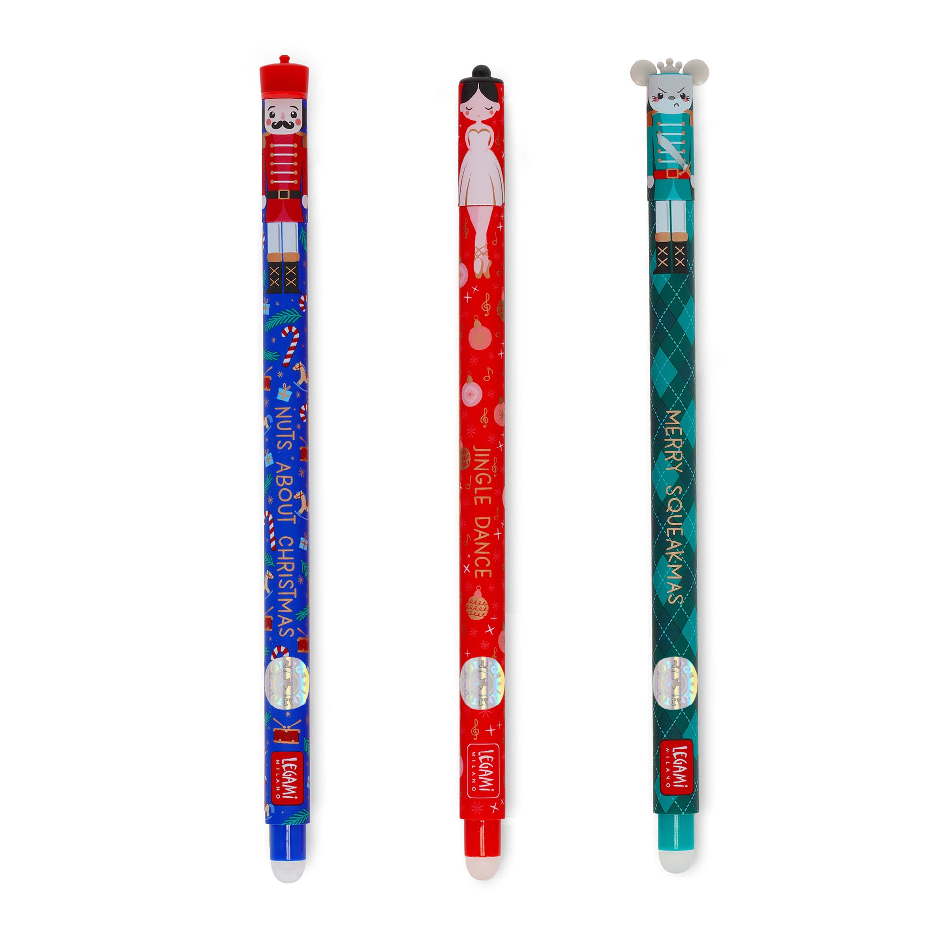 Legami - Set Di Penne Gel Cancellabili - Erasable Pen