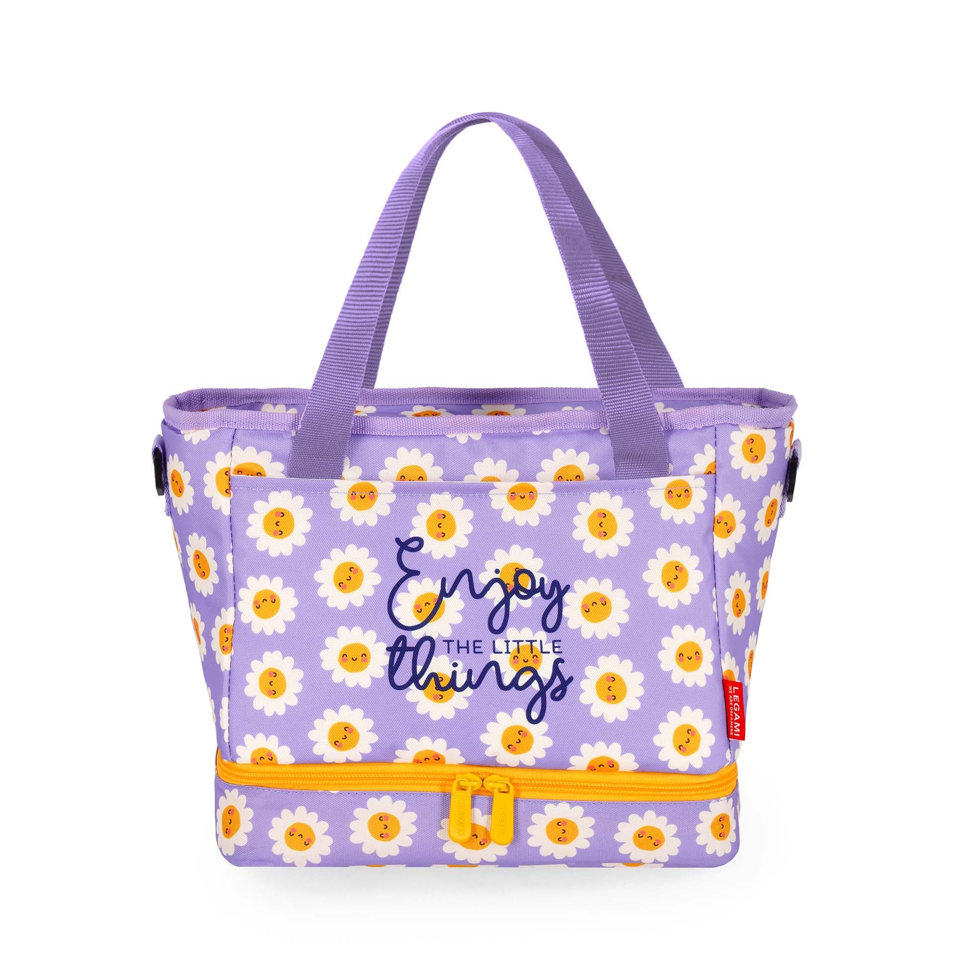 Legami - Borsa Porta Pranzo 10,8 L - Daisy - Lunch Bag